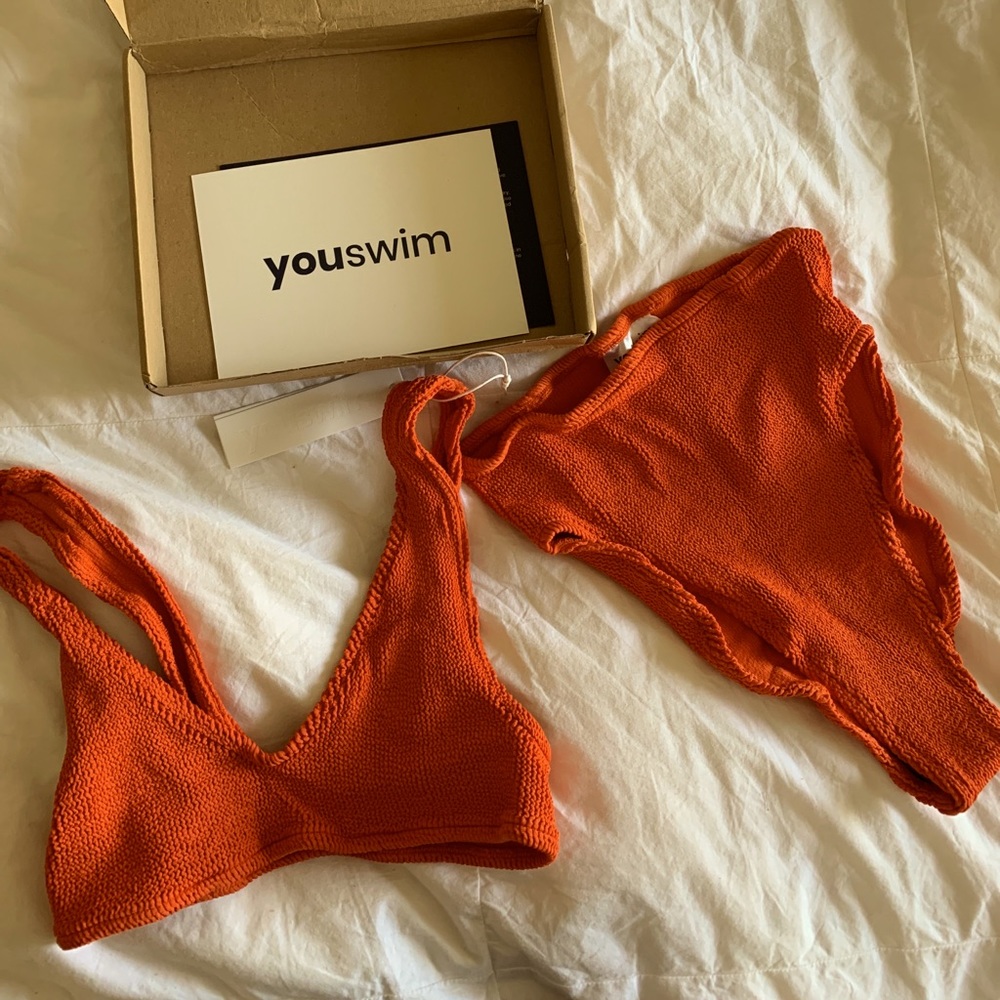 youswim Eva Two Piece High Waist Tangerine o/s